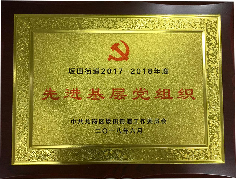 8868官方登录入口公司党支部荣获“先进基层党组织”称号